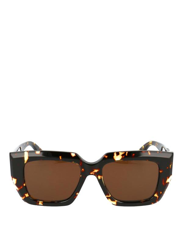Bottega Veneta Lunettes De Soleil - Marron