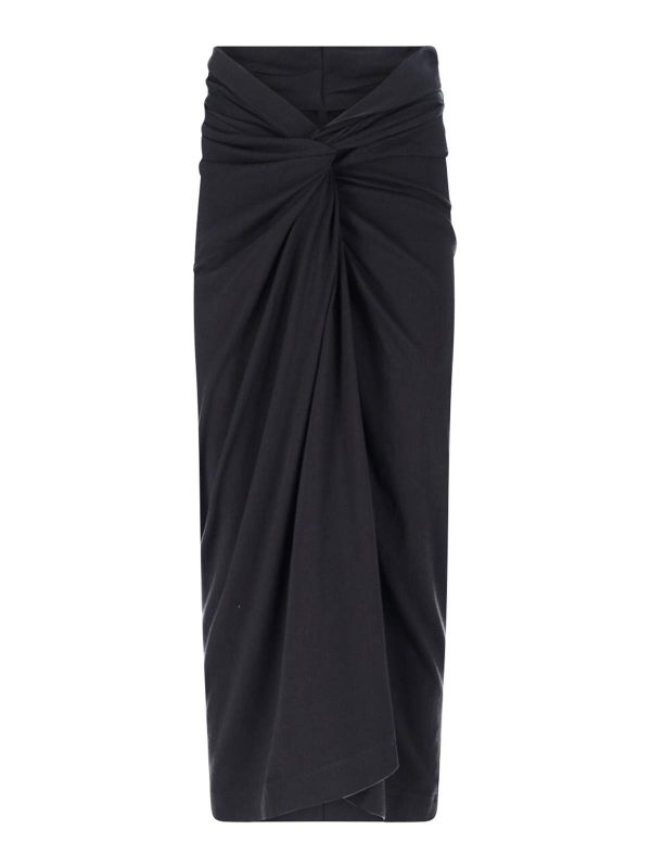 Dries Van Noten Jupe Midi - Noir