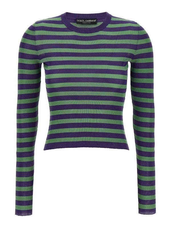 Dolce & Gabbana Pull Col Rond - Multicolore