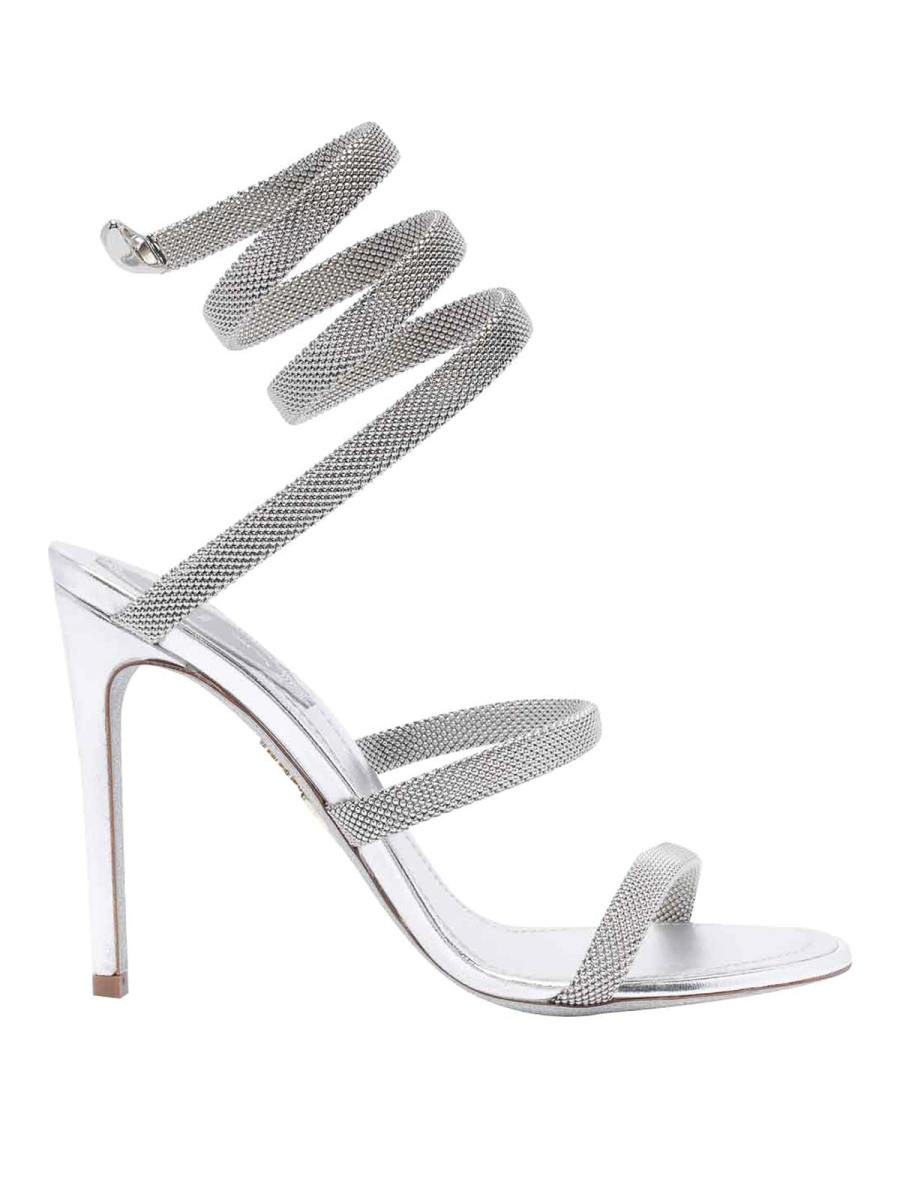 Rene Caovilla Chaussures À Talon - Argent
