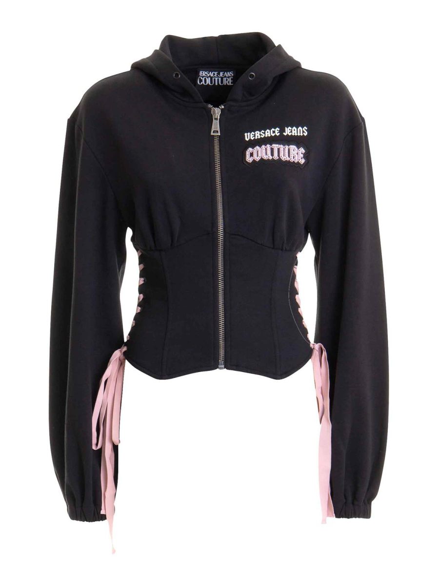 Versace Jeans Couture Pull Col Rond - Noir