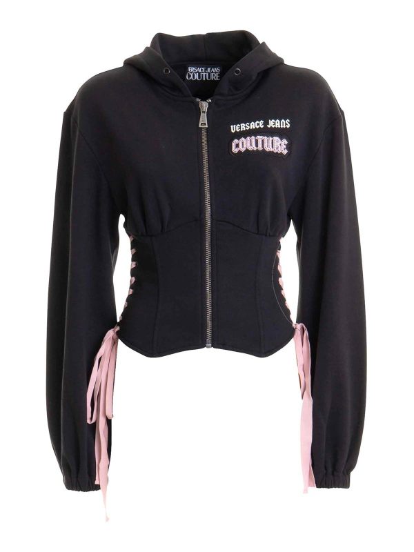 Versace Jeans Couture Pull Col Rond - Noir