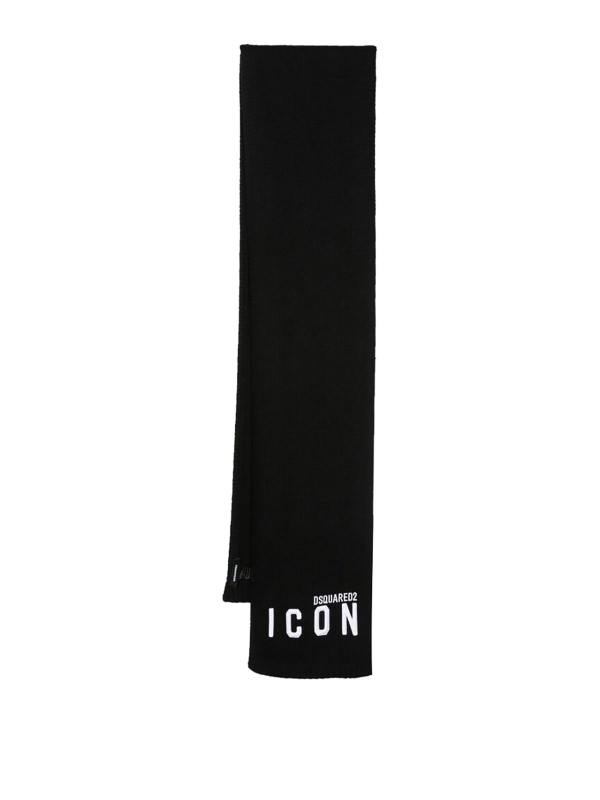 Dsquared2 Écharpe - Noir