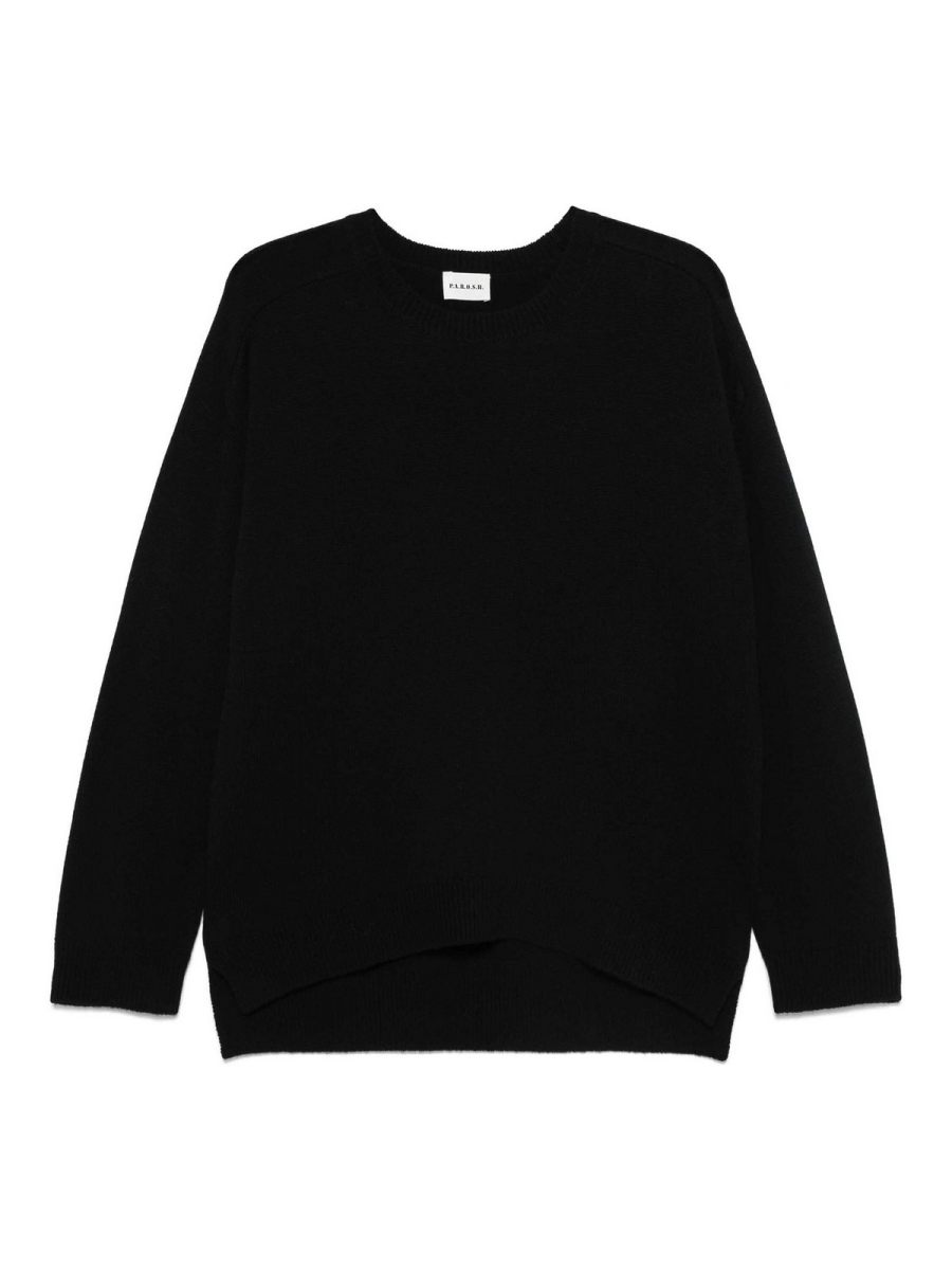 P. A.R. O.S. H. Pull Col Bateau - Noir