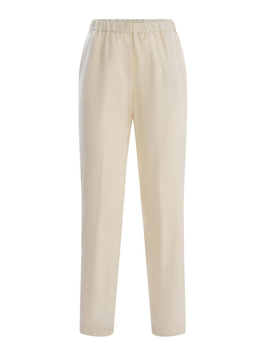 Forte Forte Pantalons Décontractés - Blanc