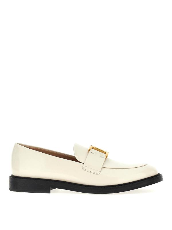 Chloe' Mocassins - Blanc