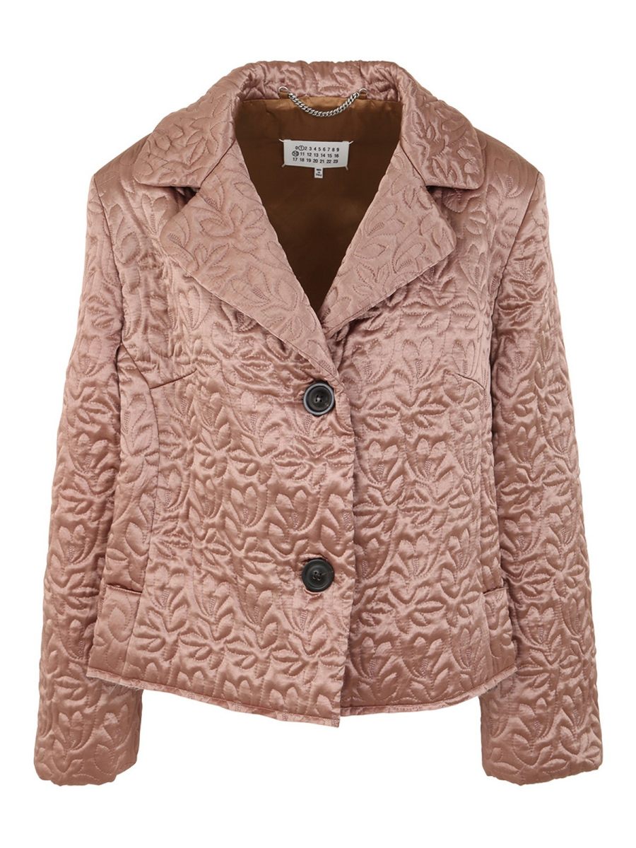 Maison Margiela Manteau Au Genou - Rose