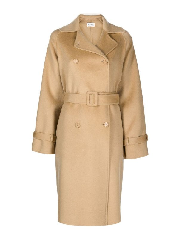 P. A.R. O.S. H. Manteau Court - Beige