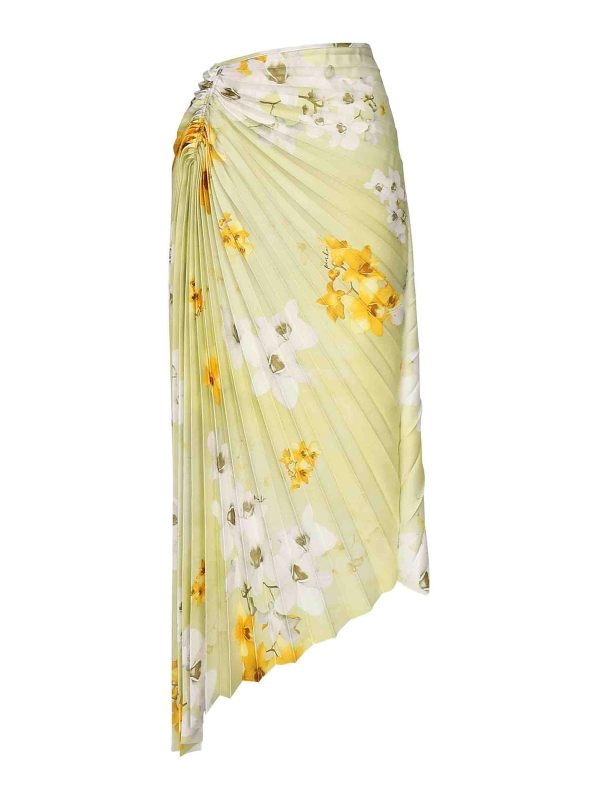 Pinko Jupe Midi - Vert