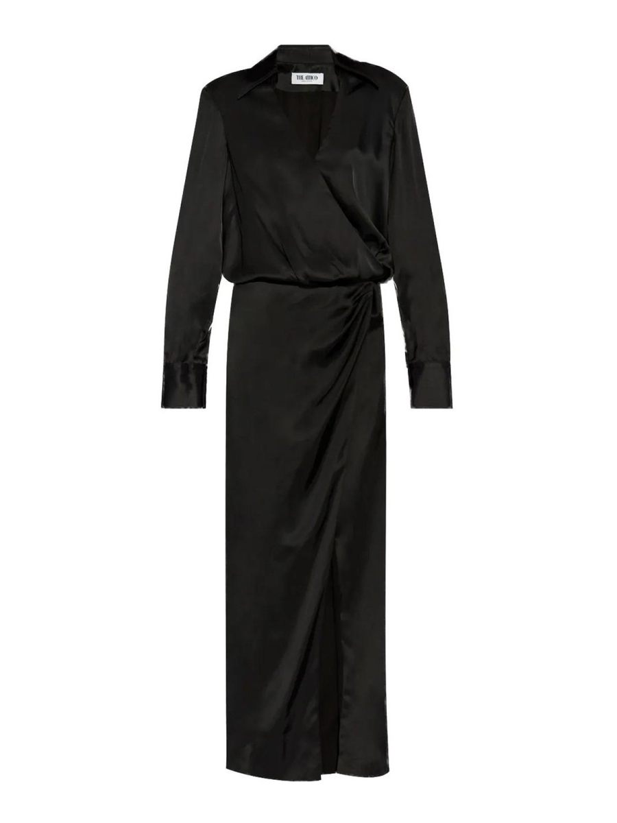 The Attico Robe Au Genou - Noir