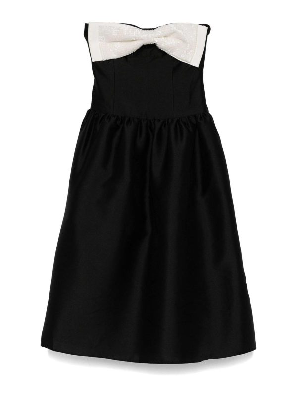 Self Portrait Robe Courte - Noir