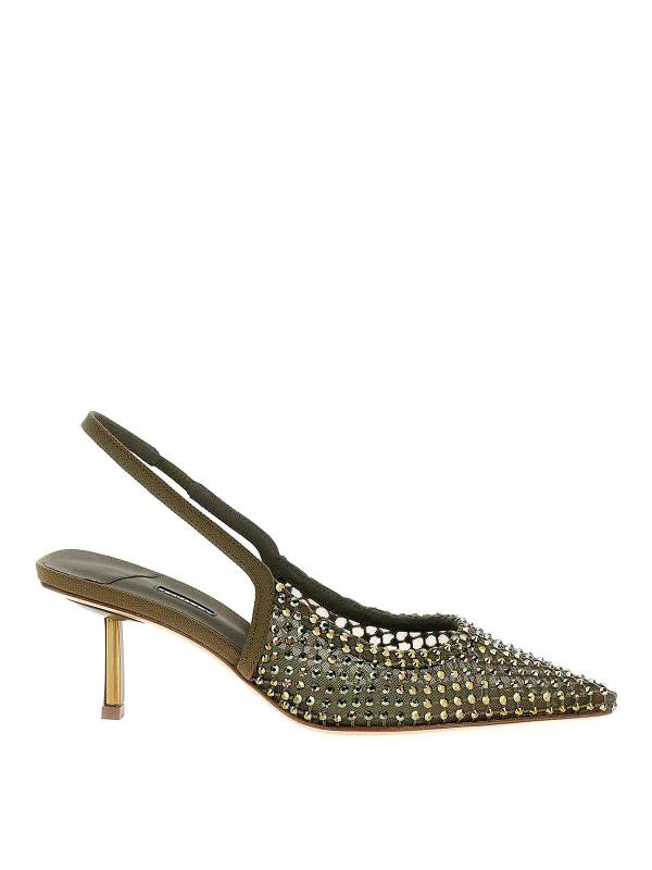Le Silla Chaussures À Talon - Vert