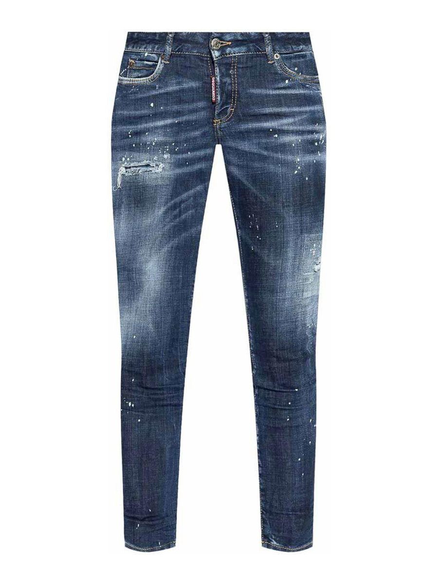 Dsquared2 Jean Bootcut - Bleu