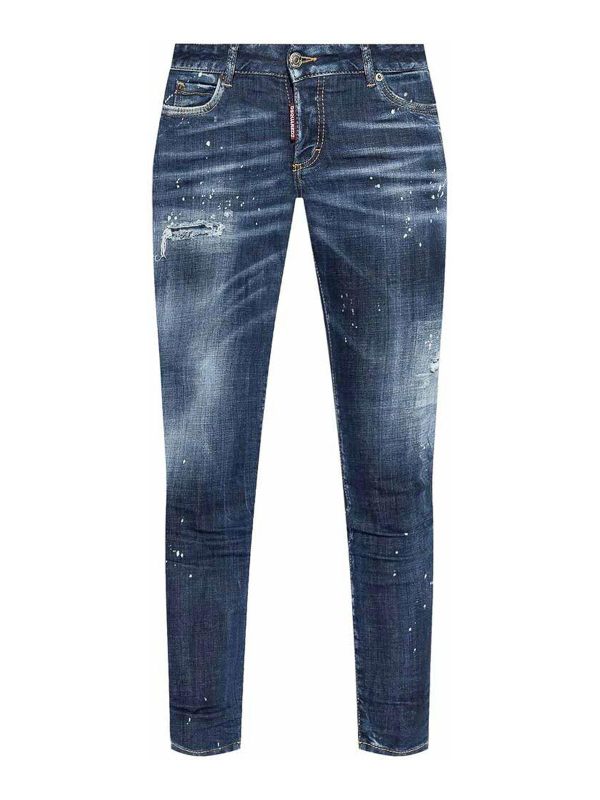 Dsquared2 Jean Bootcut - Bleu