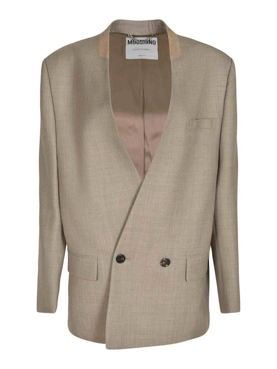 Moschino Veste Casual - Noir