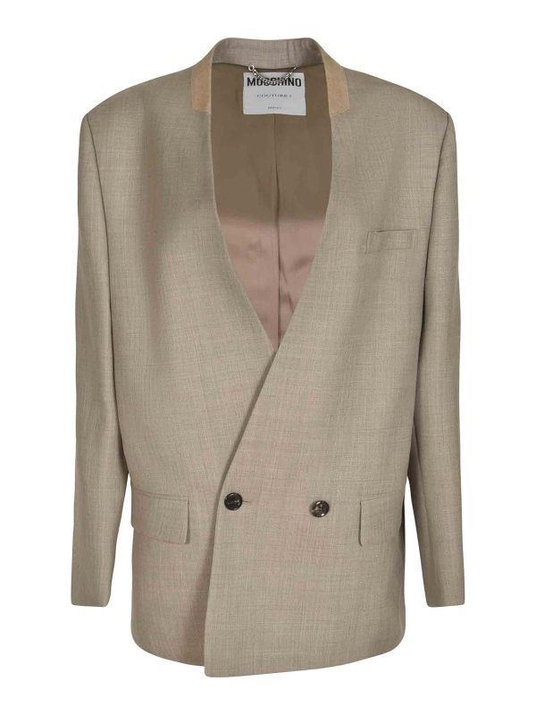 Moschino Veste Casual - Noir