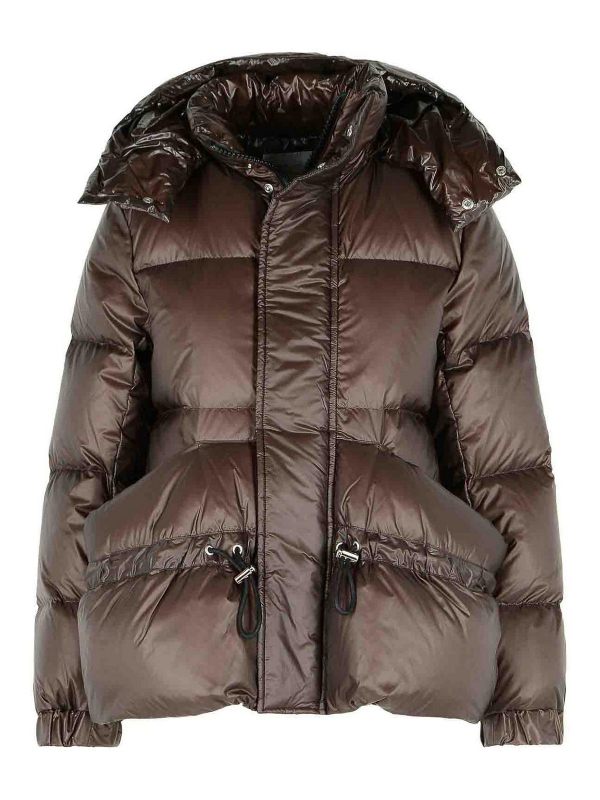 Sacai Blouson Rembourré - Marron