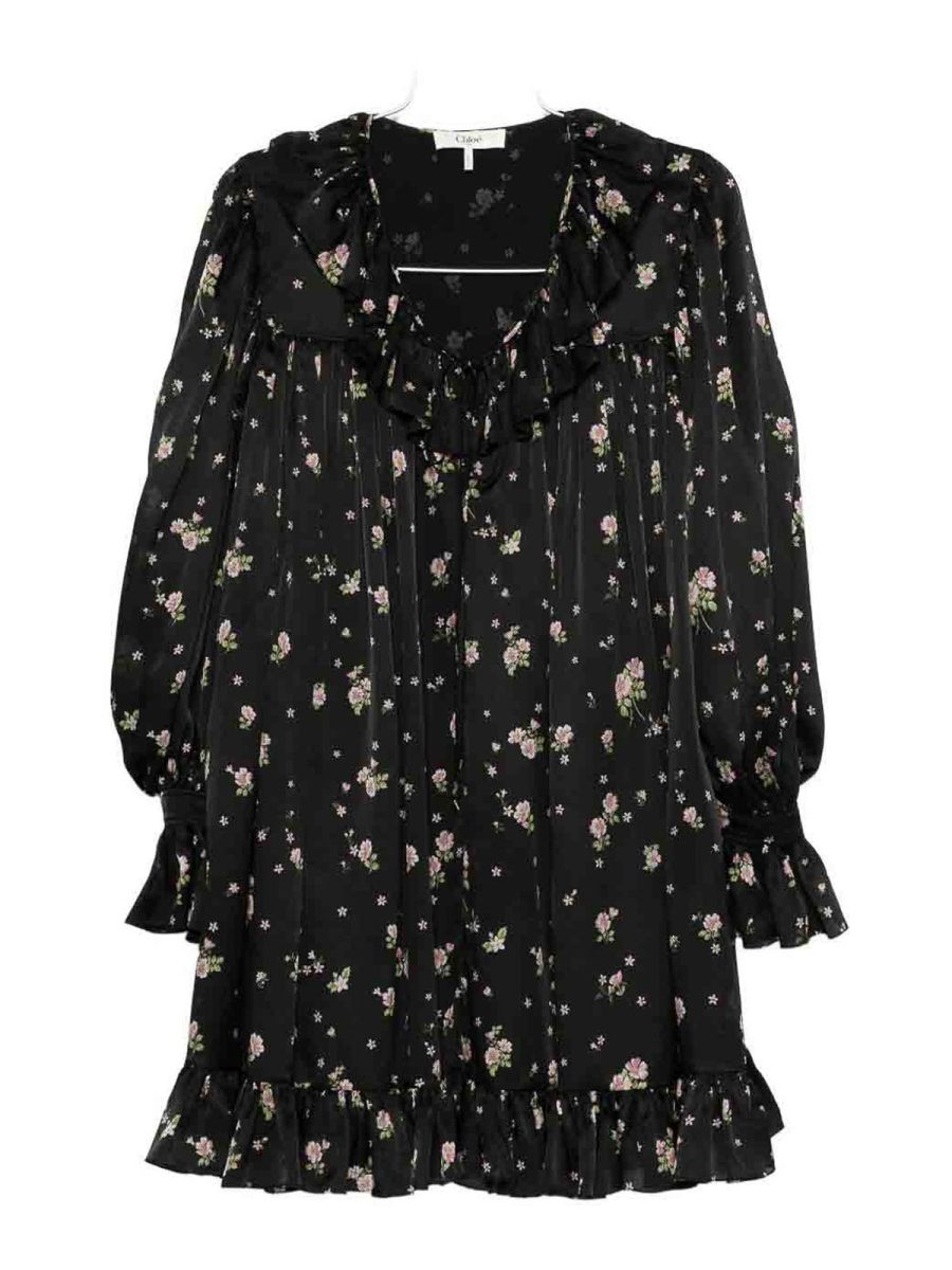 Chloe' Robe Courte - Noir