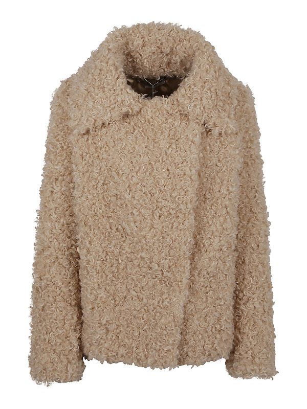 Stella Mccartney Manteau Court - Vert Foncé