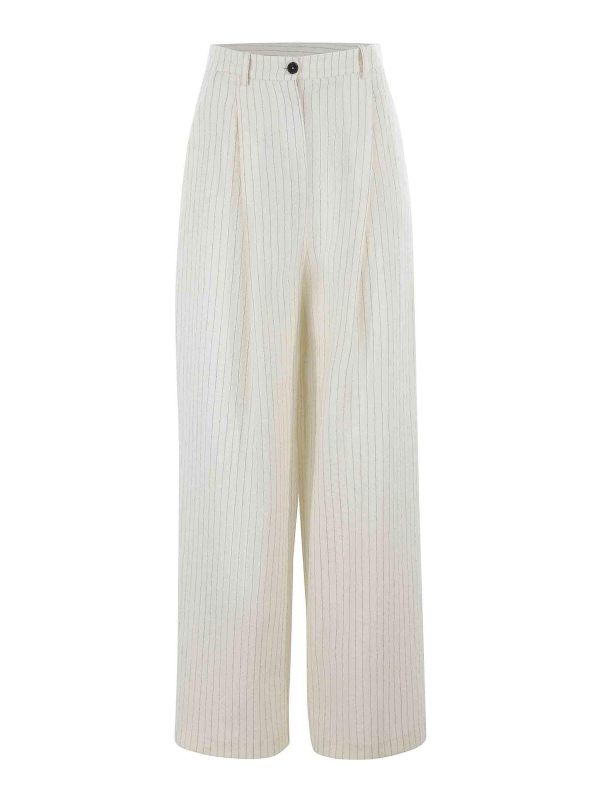 Alysi Pantalons Décontractés - Beige