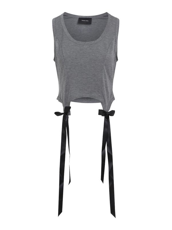 Simone Rocha Top - Gris