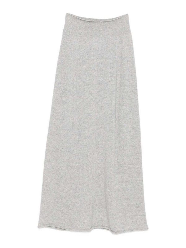 Vanisé Jupe Midi - Gris