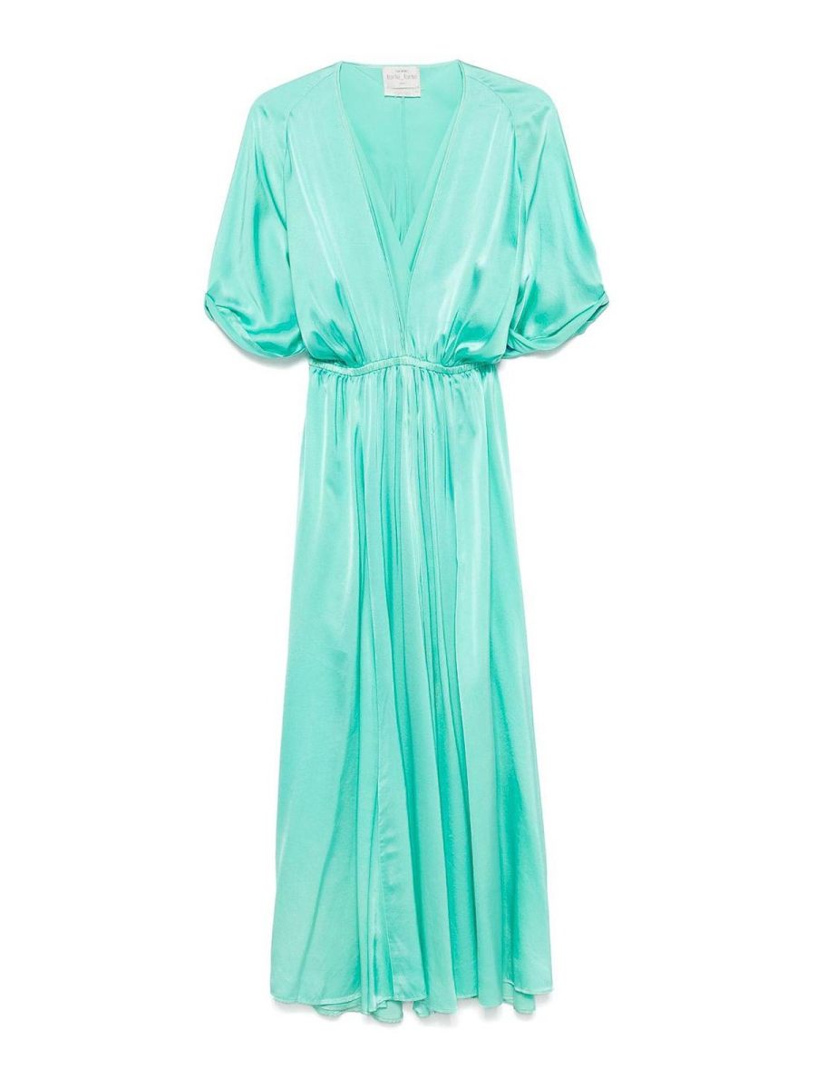 Forte Forte Maxi Robe - Vert