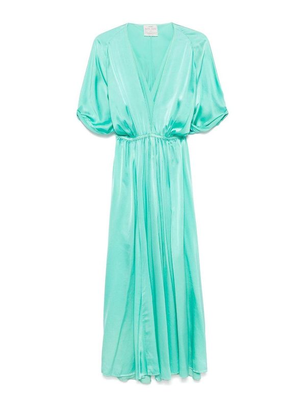 Forte Forte Maxi Robe - Vert