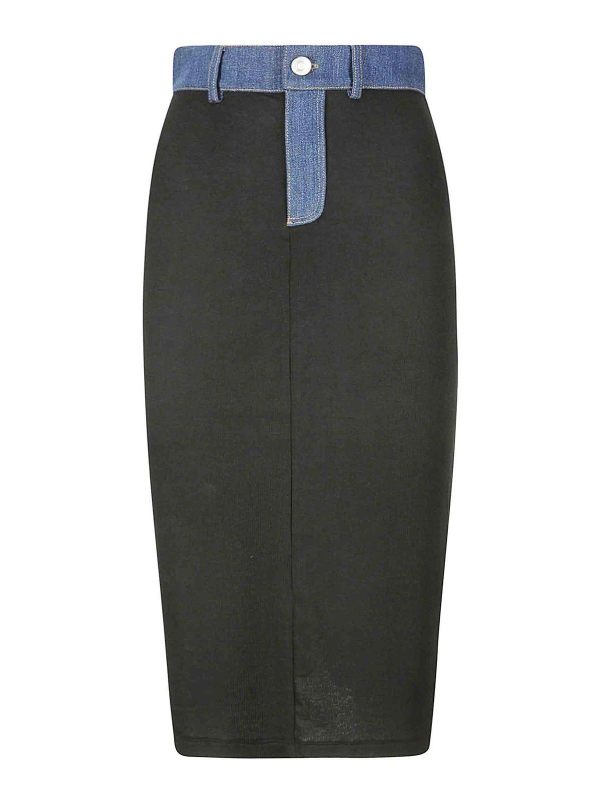 Coperni Jupe Midi - Noir