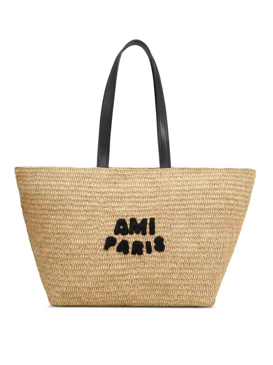 Ami Paris Sac Cabas - Blanc