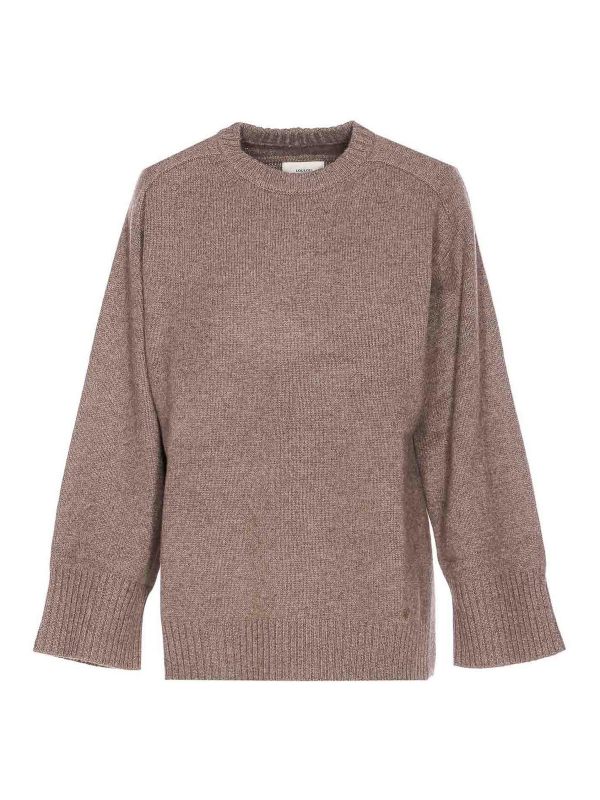 Loulou Studio Pull Col Rond - Beige