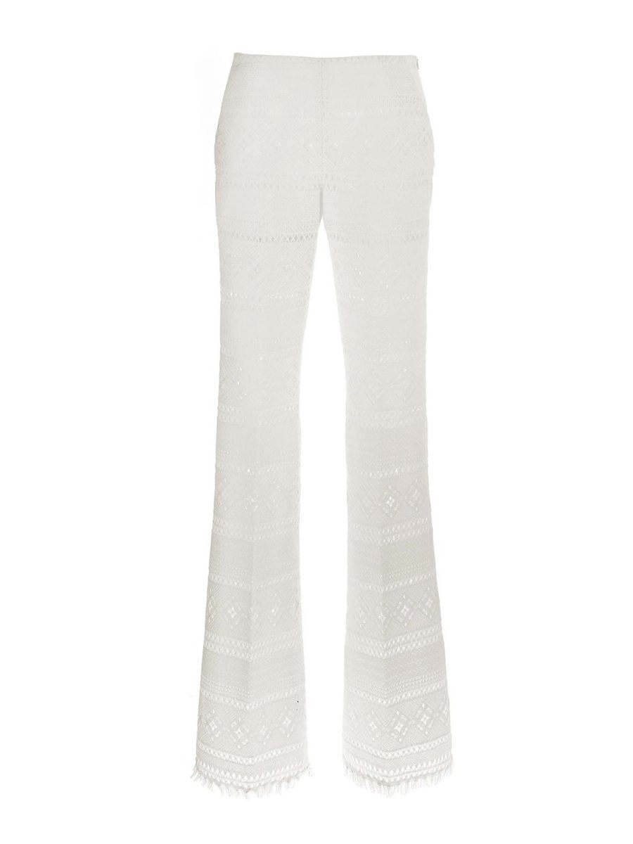 Ermanno Scervino Pantalons Décontractés - Blanc