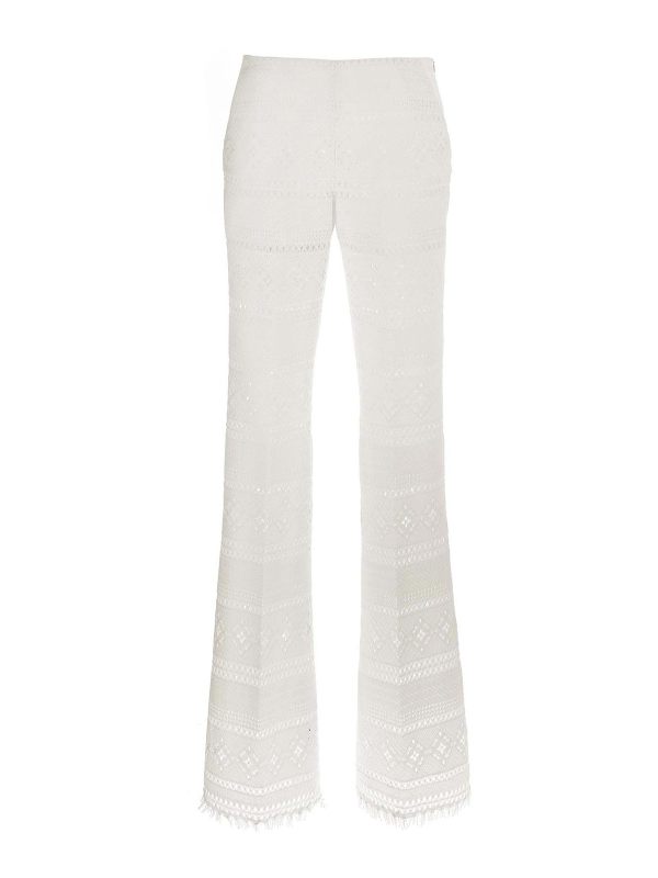 Ermanno Scervino Pantalons Décontractés - Blanc