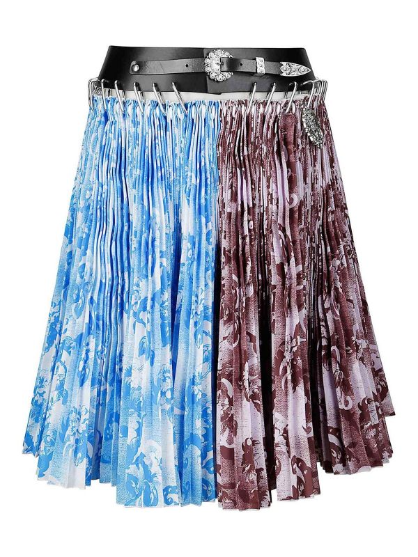 Chopova Lowena Jupe Midi - Bleu