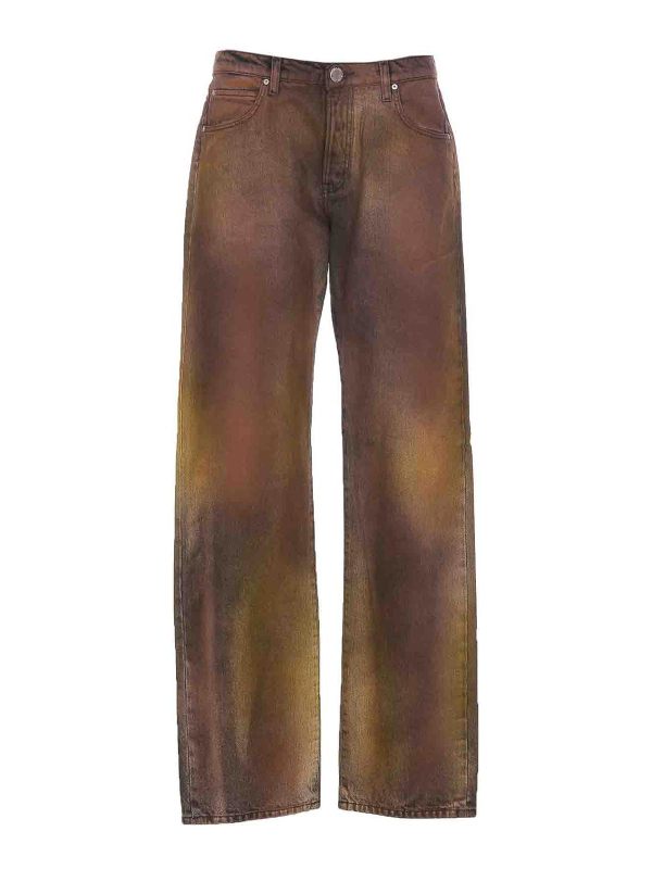 Pinko Jean Bootcut - Marron