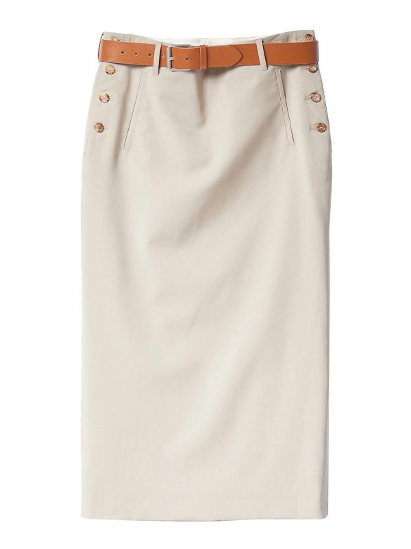 Moschino Jupe Midi - Beige