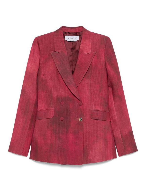 Gabriela Hearst Blazer - Rouge Brun
