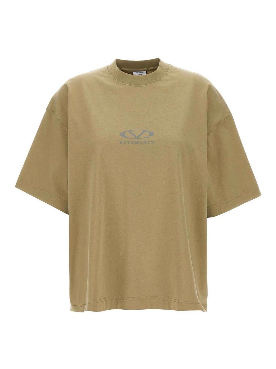 Vetements T-Shirt - Beige