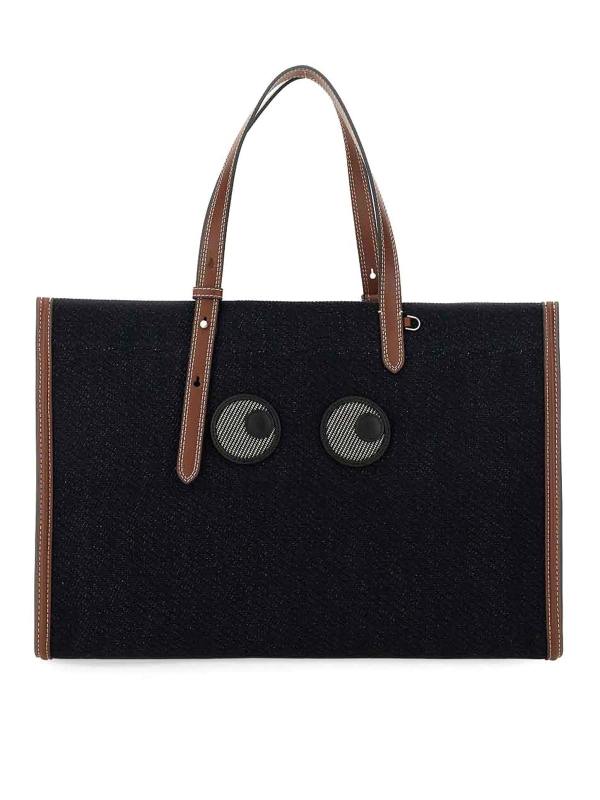 Anya Hindmarch Sac Cabas - Bleu
