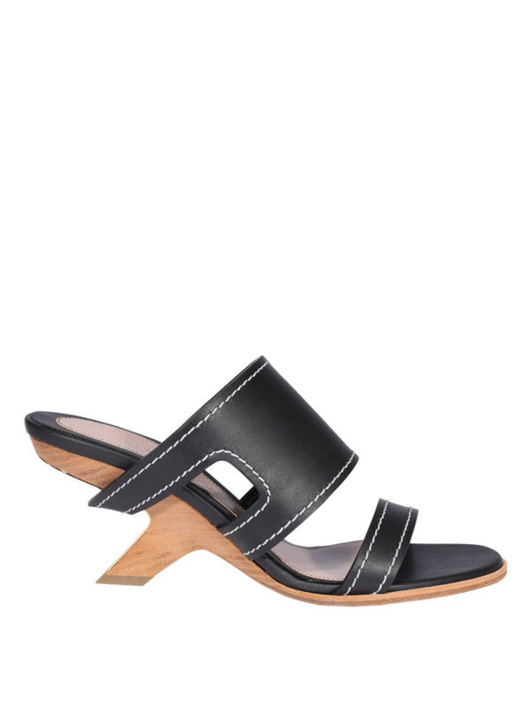 Alexander Mcqueen Mules - Noir