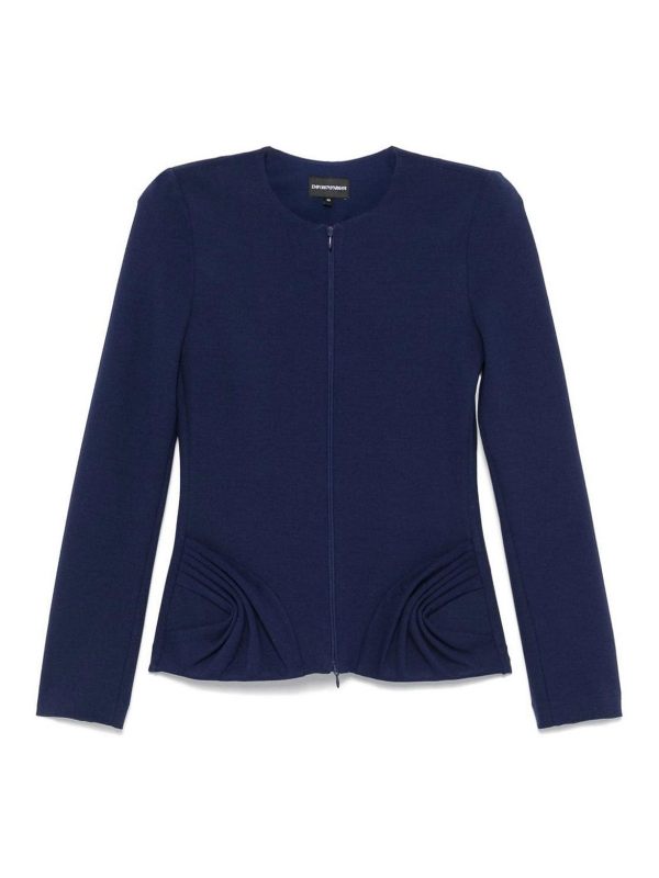 Emporio Armani Veste Casual - Bleu