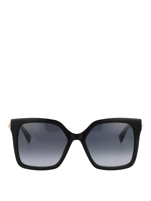 Moschino Lunettes De Soleil - Noir