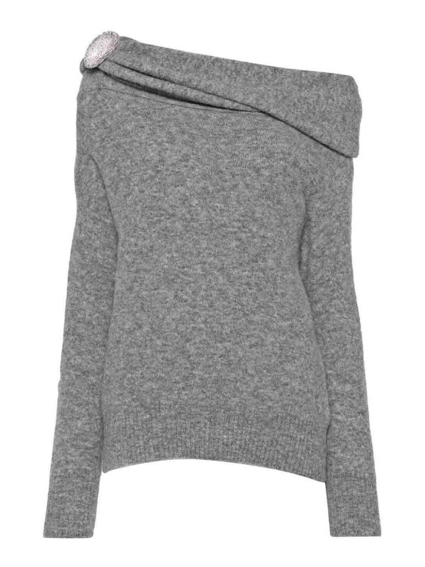 Giuseppe Di Morabito Pull Col Rond - Gris