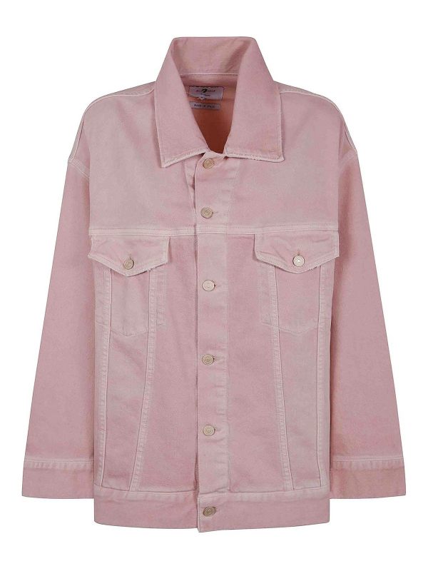 7 For All Mankind Veste Casual - Rose