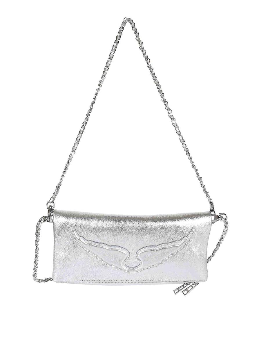 Zadig & Voltaire Sac Bandoulière - Argent
