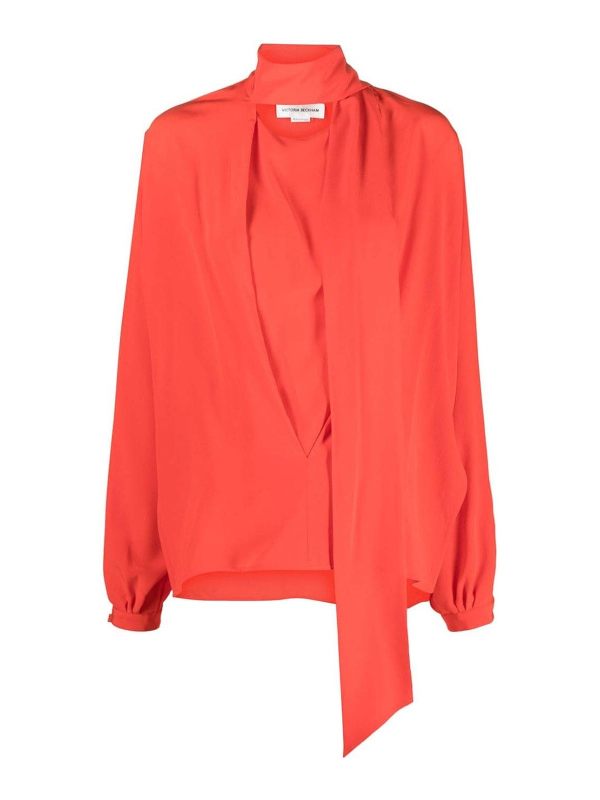 Victoria Beckham Chemise - Rouge