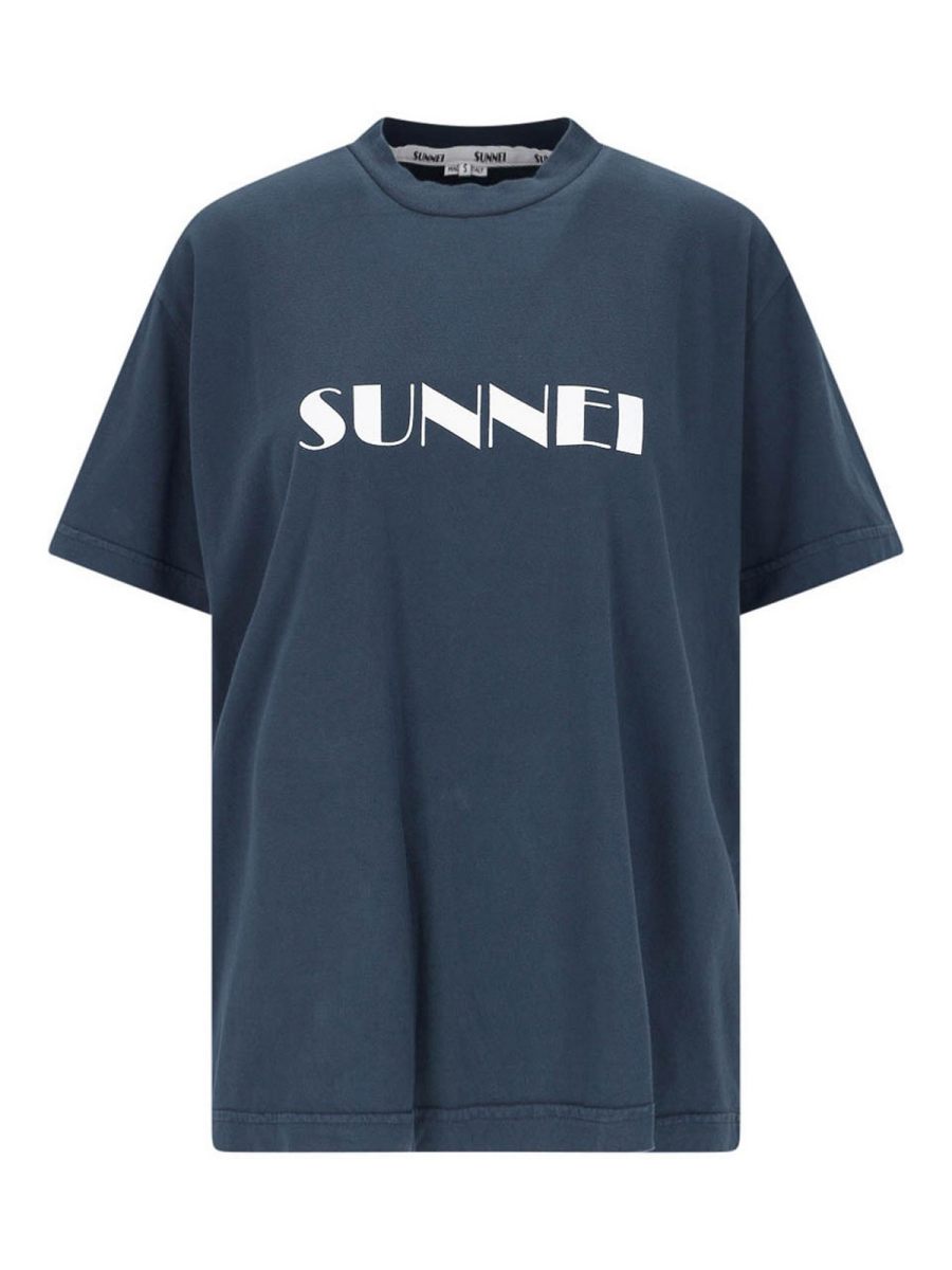 Sunnei T-Shirt - Bleu