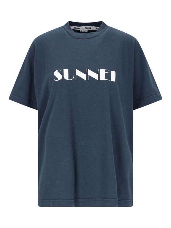 Sunnei T-Shirt - Bleu