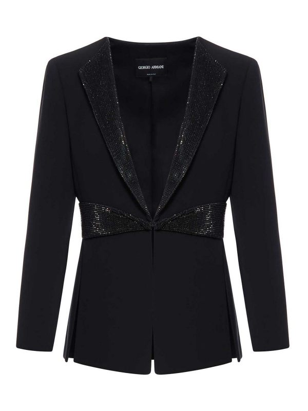 Giorgio Armani Veste Casual - Noir