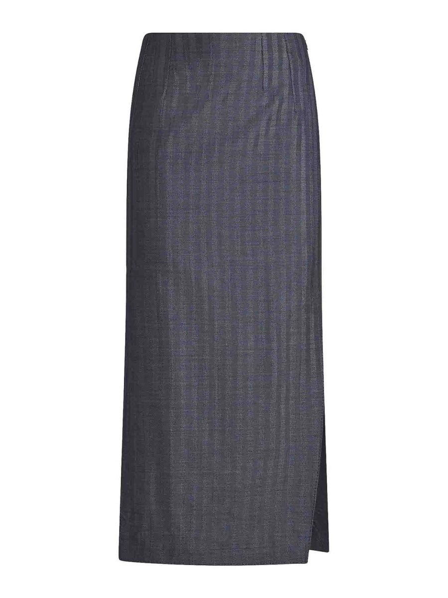 Etro Jupe Midi - Bleu